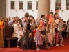Fest 70 Jahre Pfarrkindergarten Gersthof in und um die Pfarrkirche.