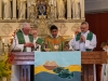 Messe mit Abschied von Kaplan Suresh in der Pfarrgemeinde Gersthof-St. Leopold (Wien 18.) am 30.08.2020