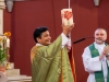 Messe mit Abschied von Kaplan Suresh in der Pfarrgemeinde Gersthof-St. Leopold (Wien 18.) am 30.08.2020