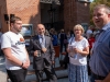 Messe mit Danksagung für Norbert Rodt als Pfarrer von Gersthof-St.Leopold für 44 Jahre - Johannes Mühlbacher, Peter Kucera (Stv. Vorsitzender des PGR 2003-2017), Maria Kucera, Wolfgang Twaroch - Treffen von PGR Generationen