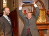Festgottesdienst zum Partrozinium Hl. Leopold mit Dank an Sepp Knoflach fÃ¼r die 30-jÃ¤hrige Leitung der Gersthofer Kantorei (9.11.2014 in der Pfarrkirche Gersthof)