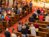 Bunt wurde es in der Kirche -- "Eingangsfest" in das Gemeindejahr 2021/22 der Pfarre Gersthof-St.Leopold (Wien 18.,)