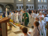 Erntedank und Abschied von P. Matthias: Einzug