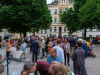 Familienmesse - Pfarrcafe vor der Kirche