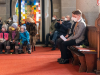 Firmung von Heinz im Gemeindegottesdienst am 14.2.2021 in Gersthof-St.Leopold (Wien 18.,)