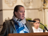 PstAss Pia Hecht predigt beim Dankgottesdienst Gerda Winner 40 Jahre Pastoralassistentin in der Pfarre Gersthof, Wien 18., mit Abschied von dieser Funktion.