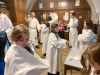 Mini-Aufnahme am Christkönigsonntag, Pfarre Gersthof, 20.11.2022