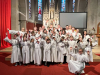 Mini-Aufnahme am Christkönigsonntag, Pfarre Gersthof, 20.11.2022