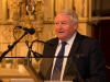 Pfarrer Dr. Norbert Rodt begrÃ¼Ãt zur WelturauffÃ¼hrung des Oratoriums âLebendiges Wasserâ der Komponistin Ana SzilÃ¡gyi mit Texten von Peter Rettinger am 18. Oktober 2014 in der Pfarrkirche Gersthof-St.Leopold, Wien 18., Ãsterreich