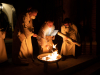 Abendliche Lichtfeier des Ostergottesdienstes der Pfarrgemeinde Gersthof-St.Leopold - 3. und 4. April 2021
