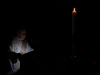 Abendliche Lichtfeier des Ostergottesdienstes der Pfarrgemeinde Gersthof-St.Leopold - 3. und 4. April 2021