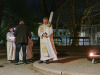 Osternacht 2026 - Entzünden der Osterkerze vor der Kirche