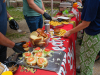 Gutes Essen beim Pfarrfest 2024 von Gersthof-St.Leopold