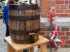 Das Bierfass ist leer beim Pfarrfest 2024