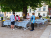 Die Süßigkeiten sind fast weg - Pfarrfest 2024