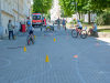 Pfarrfest Gersthof 2026: Kinder können sicheres Radfahren üben - viele probieren es aus