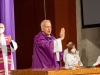 Gottesdienst am 2. Adventsonntag 2021 zum Abschluss der Weihnachtspackerl-Aktion der Pfarre Gersthof (Wien 18.,). Vorsteher waren Caritas-Österreich Präsident Dr. Michael Landau und der Pfarrer von Gersthof, P. Dr. Arkadiuz Zakreta