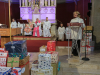 Pfarrcaritas-Leiterin Maria Kissich beim Gottesdienst am 3. Adventsonntag, mit Abschluss der Weihnachtspaketaktion - Pfarre St. Leopold-Gersthof, Wien 18.,