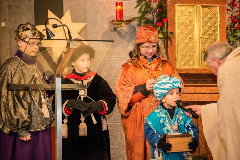 Sternsinger 2014 - Foto Stefan Grünbeck