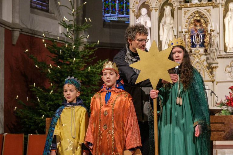 Die Sternsinger waren unterwegs …