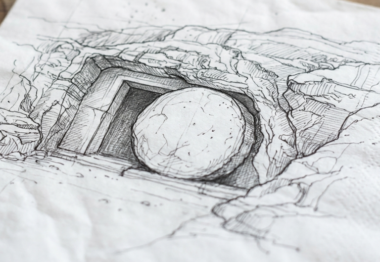 Impuls auf Ostern hin: Der Stein vor dem Grab